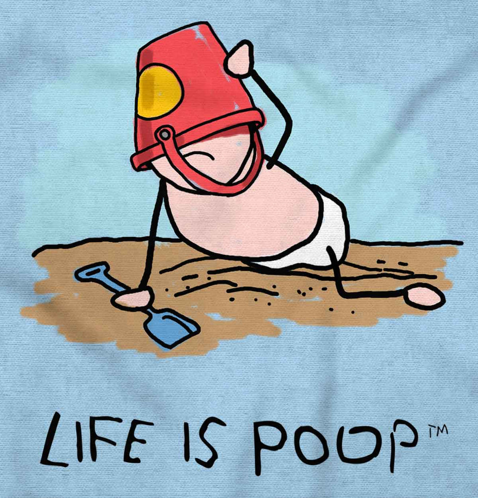 Baby Beach Infant Toddler T Shirt-Direct To Garment Print-Brisco Baby