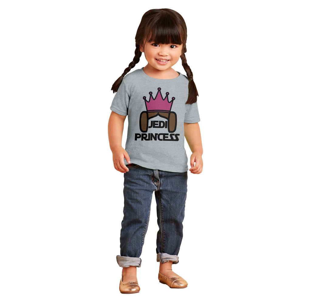 Leia Princess Infant Toddler T Shirt-Direct To Garment Print-Brisco Baby