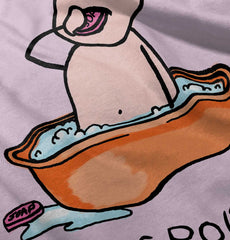 Eating Soap Infant Toddler T Shirt-Direct To Garment Print-Brisco Baby