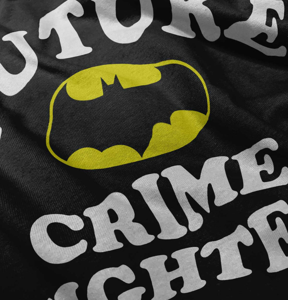 Crime Fighter Romper Bodysuit-Direct To Garment Print-Brisco Baby