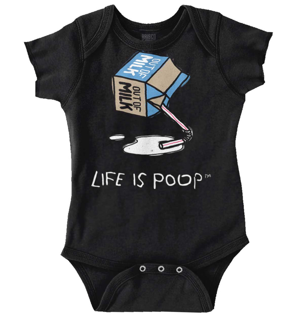 Out of Milk Romper Bodysuit-Direct To Garment Print-Brisco Baby