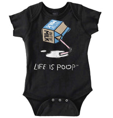 Out of Milk Romper Bodysuit-Direct To Garment Print-Brisco Baby