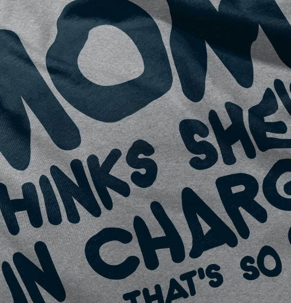 In Charge Raglan Romper Bodysuit-Direct To Garment Print-Brisco Baby