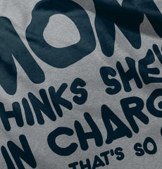 In Charge Raglan Romper Bodysuit-Direct To Garment Print-Brisco Baby