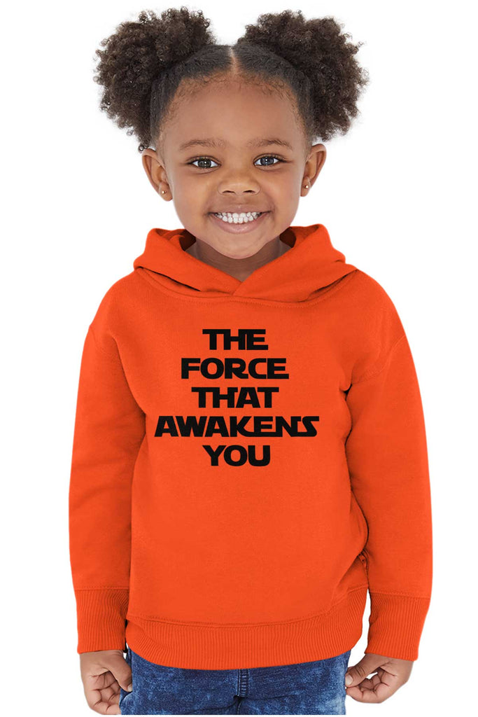 Force Awakens You Toddler Pullover Hoodie-Direct To Garment Print-Brisco Baby