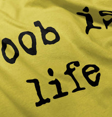 Boob Is Life Romper Bodysuit-Direct To Garment Print-Brisco Baby