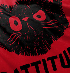 Cattitude Infant Toddler T Shirt-Direct To Garment Print-Brisco Baby