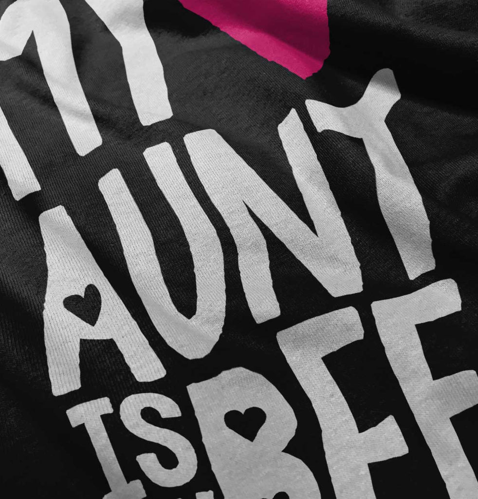 Aunt Is My BFF Romper Bodysuit-Direct To Garment Print-Brisco Baby