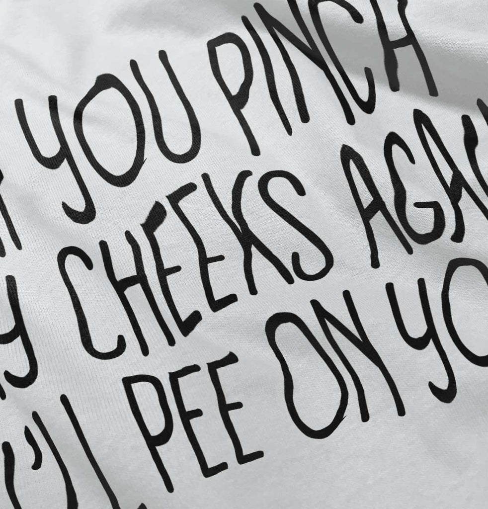 I'll Pee on You Infant Baby Bib-Direct To Garment Print-Brisco Baby