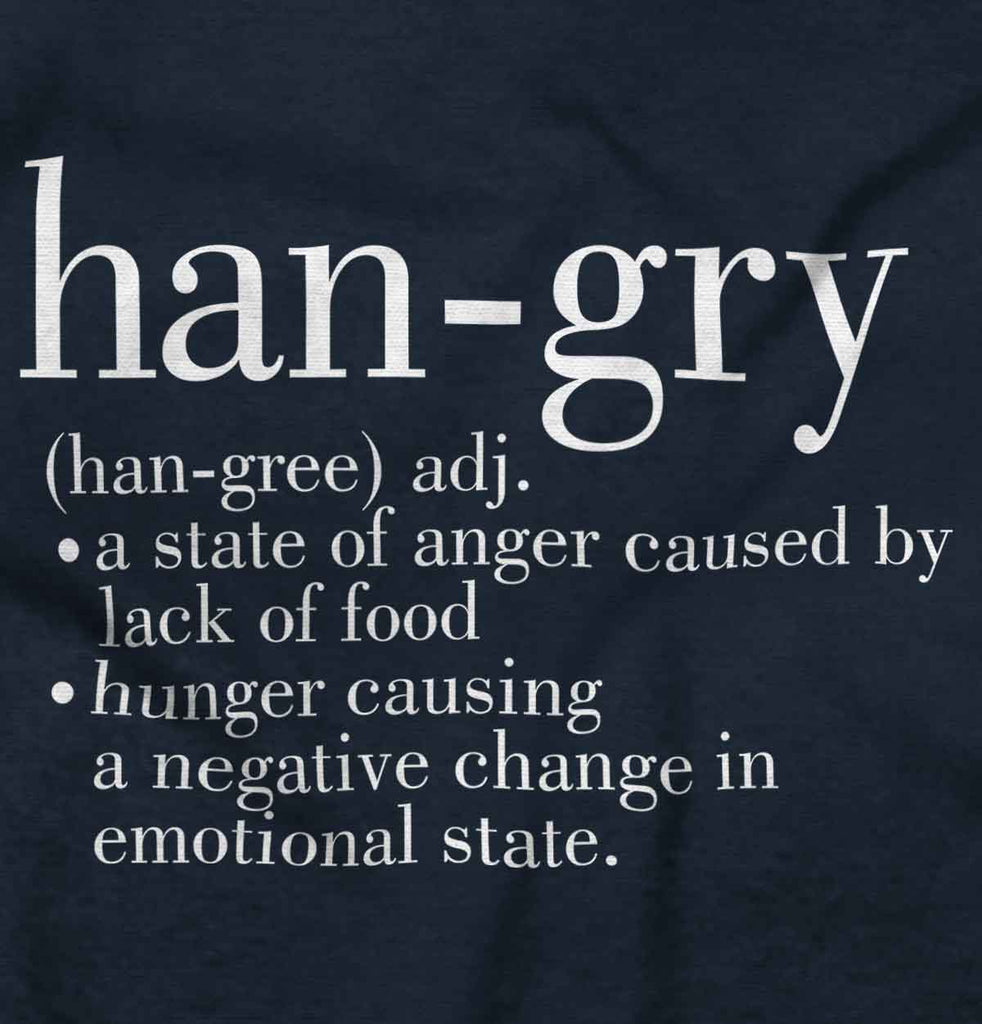 Hangry Definition Infant Toddler T Shirt-Direct To Garment Print-Brisco Baby