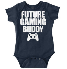 Future Gaming Buddy Romper Bodysuit-Direct To Garment Print-Brisco Baby