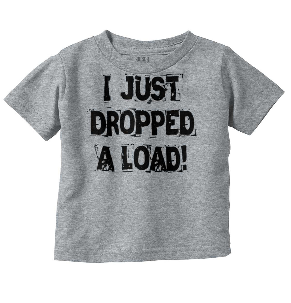 Dropped Load Infant Toddler T Shirt-Direct To Garment Print-Brisco Baby