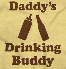 Drinking Buddy Infant Toddler T Shirt-Direct To Garment Print-Brisco Baby