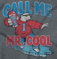 Call Me Mr. Cool Trimmed Colored Velcro Bib-Direct To Garment Print-Brisco Baby