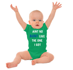 Aint No Aunt Romper Bodysuit-Direct To Garment Print-Brisco Baby