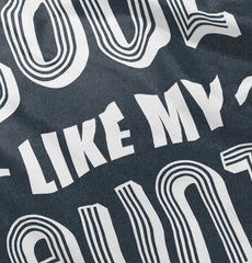 Aunt is Single Toddler Football Jersey Tee-Direct To Garment Print-Brisco Baby