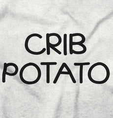 Crib Potato Infant Toddler T Shirt-Direct To Garment Print-Brisco Baby