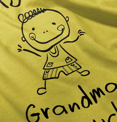 Love My Grandma Romper Bodysuit-Direct To Garment Print-Brisco Baby