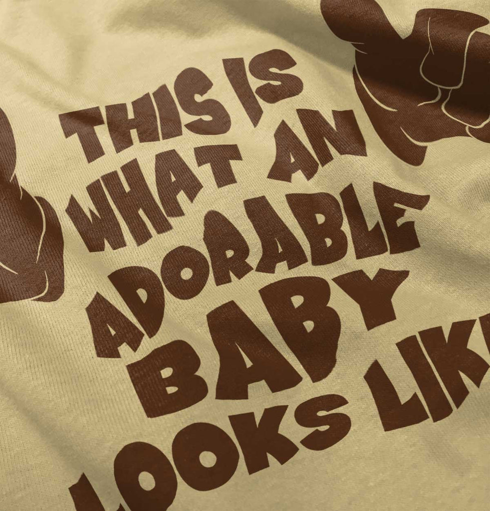 Adorable Looks Like Romper Bodysuit-Direct To Garment Print-Brisco Baby