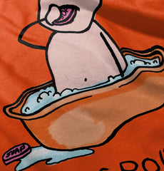 Eating Soap Romper-Direct To Garment Print-Brisco Baby