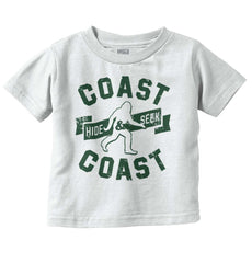 Coast To Coast Infant Toddler T Shirt-Direct To Garment Print-Brisco Baby