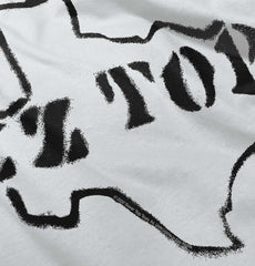 Texas ZZ Top Romper Bodysuit-Direct To Garment Print-Brisco Baby