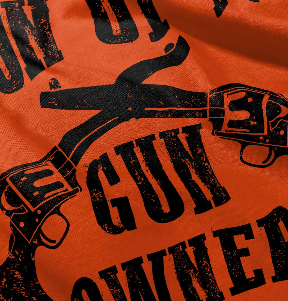 Son Gun Owner Infant Toddler T Shirt-Direct To Garment Print-Brisco Baby