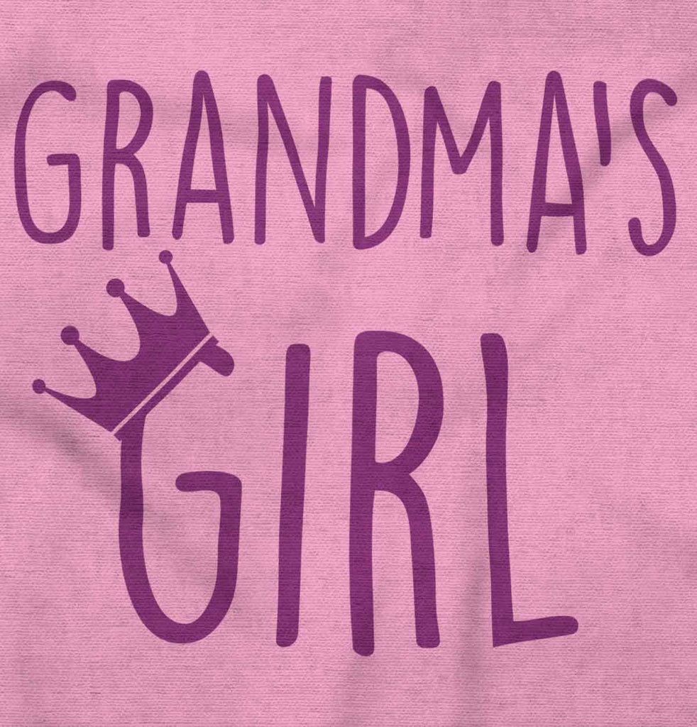 Grandma's Girl Infant Toddler T Shirt-Direct To Garment Print-Brisco Baby