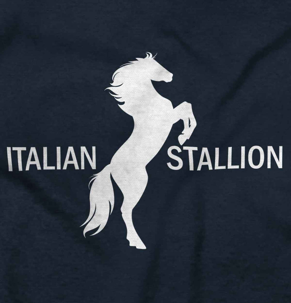Italian Stallion Infant Toddler T Shirt-Direct To Garment Print-Brisco Baby