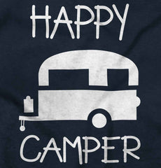 Happy Camper Romper Bodysuit-Direct To Garment Print-Brisco Baby