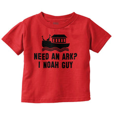 Ark Noah Guy Infant Toddler T Shirt-Direct To Garment Print-Brisco Baby