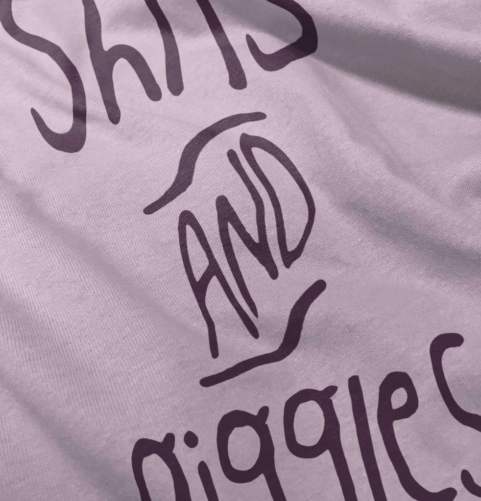 Shits and Giggles Infant Toddler T Shirt-Direct To Garment Print-Brisco Baby