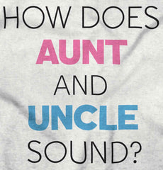 Aunt And Uncle Sound Infant Baby Bib-Direct To Garment Print-Brisco Baby