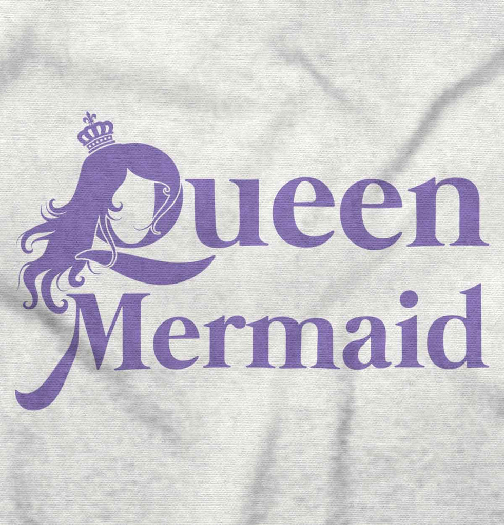 Queen Mermaid Infant Toddler T Shirt-Direct To Garment Print-Brisco Baby