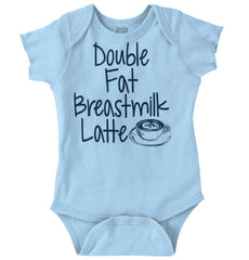 Breastmilk Latte Romper Bodysuit-Direct To Garment Print-Brisco Baby