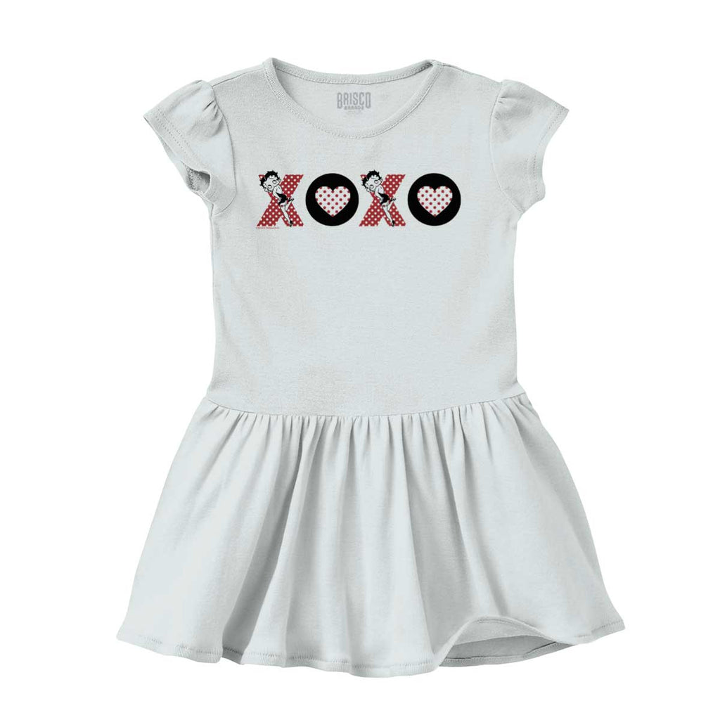 XOXO Solid Baby Infant Dress-Direct To Garment Print-Brisco Baby