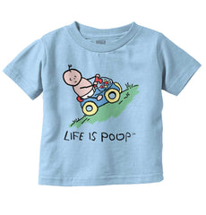 Uphill Baby Car Infant Toddler T Shirt-Direct To Garment Print-Brisco Baby