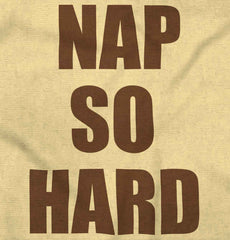 Nap So Hard Romper Bodysuit-Direct To Garment Print-Brisco Baby