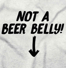 Not A Beer Belly Maternity T-Shirt-Direct To Garment Print-Brisco Baby