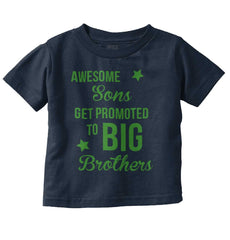 Awesome Sons Promoted Infant Toddler T Shirt-Direct To Garment Print-Brisco Baby