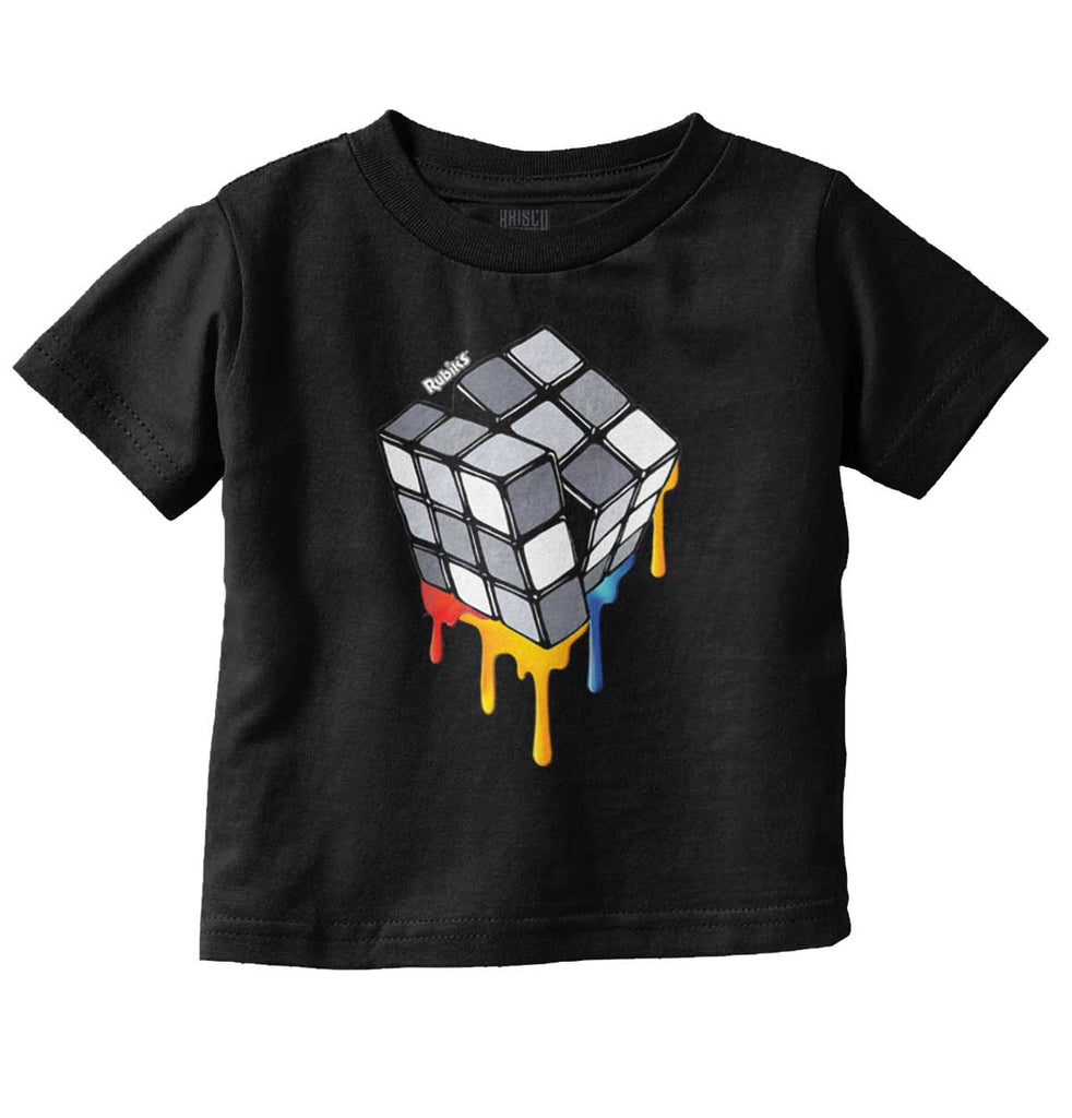 Artsy Rubiks Infant Toddler T Shirt-Direct To Garment Print-Brisco Baby