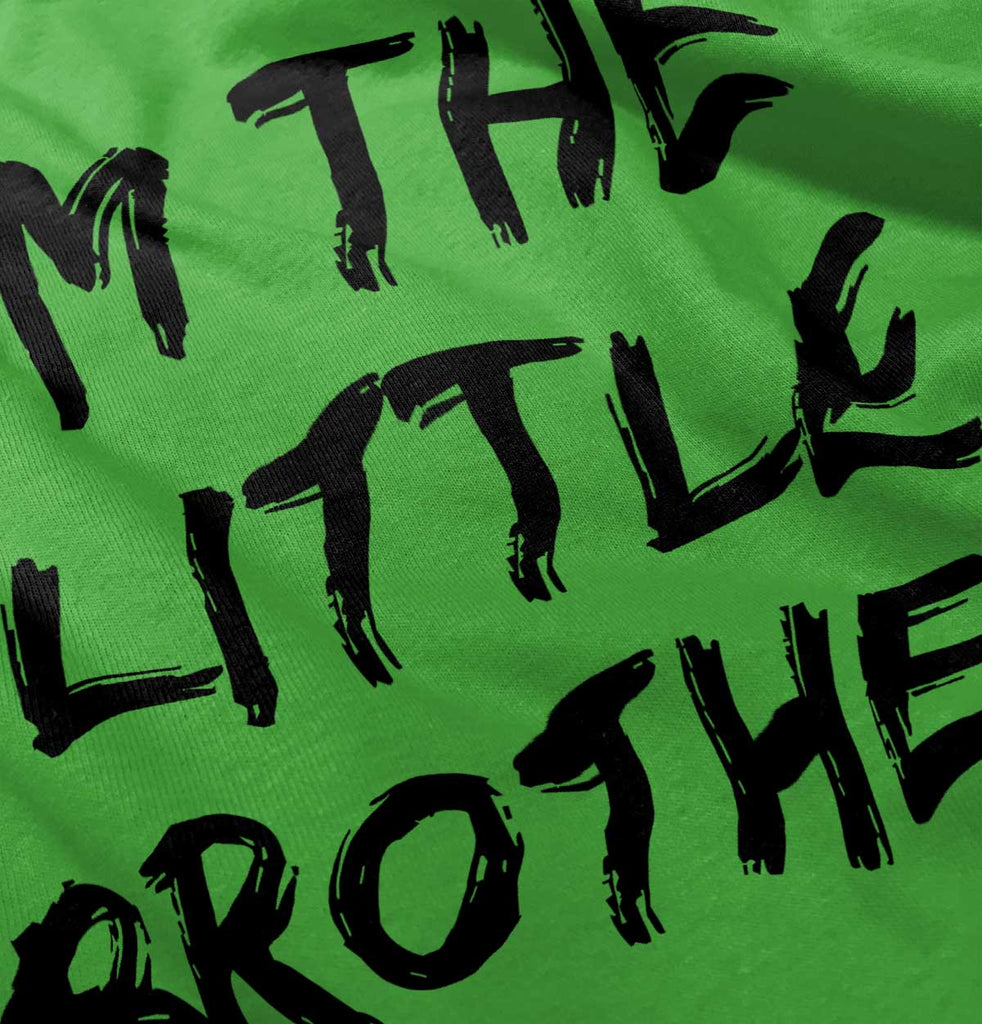 I'm The Little Brother Infant Toddler T Shirt-Direct To Garment Print-Brisco Baby