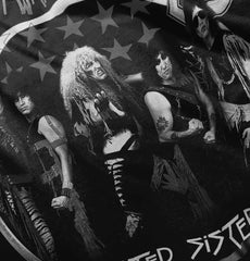 Twisted Sister Photo Infant Baby Bib-Direct To Garment Print-Brisco Baby