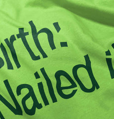 Nailed It Romper Bodysuit-Direct To Garment Print-Brisco Baby