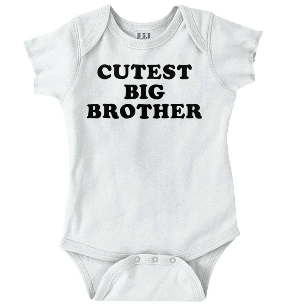 Cutest Big Brother Romper Brisco Baby