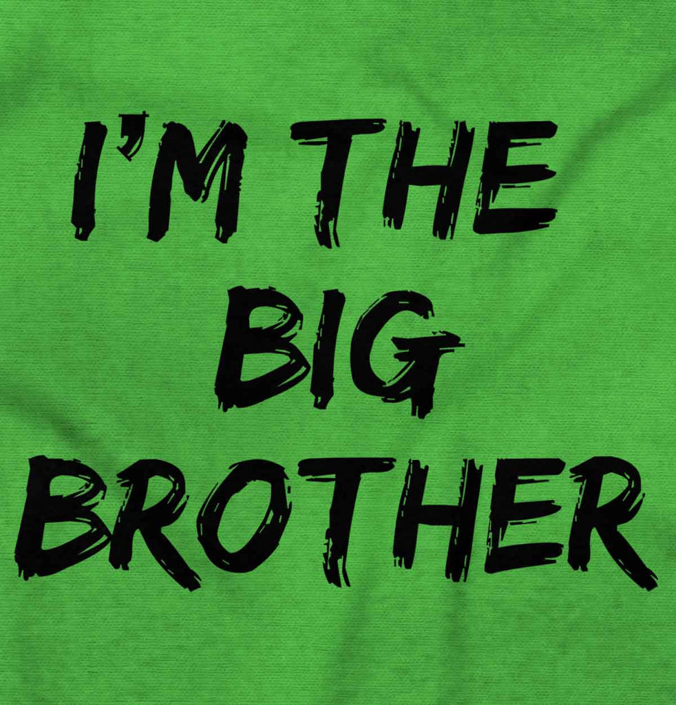 I'm The Big Brother Romper Bodysuit-Direct To Garment Print-Brisco Baby