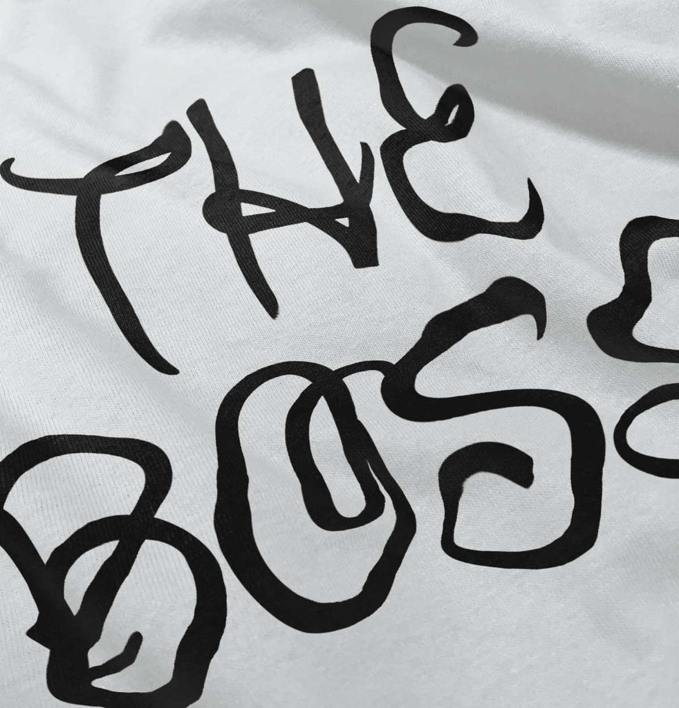 The Boss Infant Toddler T Shirt-Direct To Garment Print-Brisco Baby