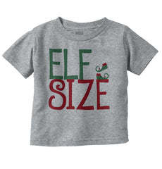 Elf Size Infant Toddler T Shirt-Direct To Garment Print-Brisco Baby