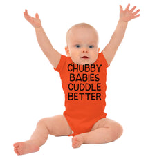 Chubby Babies Romper Bodysuit-Direct To Garment Print-Brisco Baby