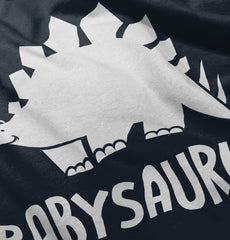 Babysaurus Infant Toddler T Shirt-Direct To Garment Print-Brisco Baby